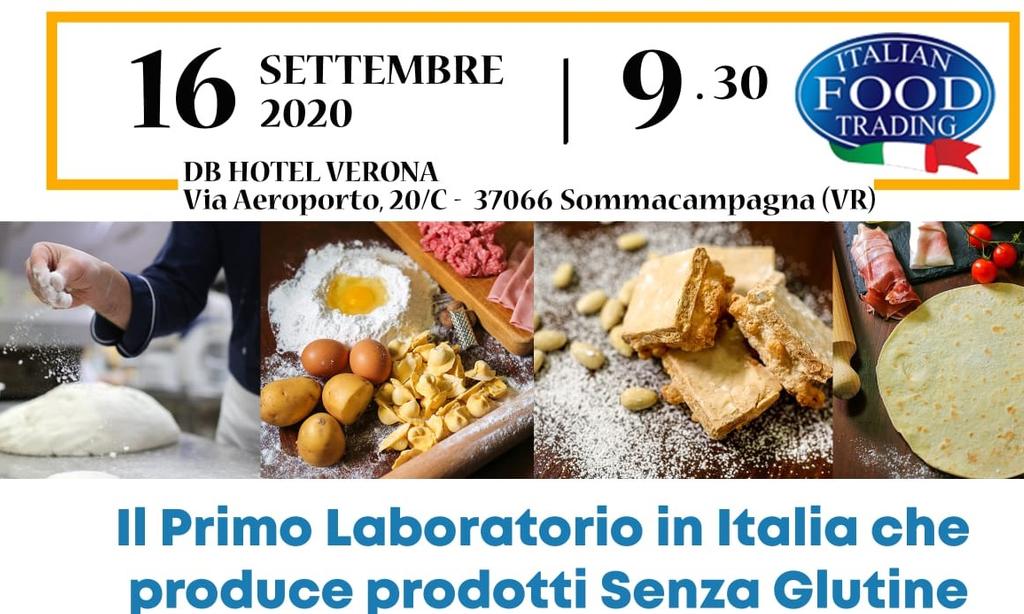 EVENTO GLUTEN FREE - 16 SETTEMBRE 2020 EVENTO GLUTEN FREE - 16 SETTEMBRE 2020